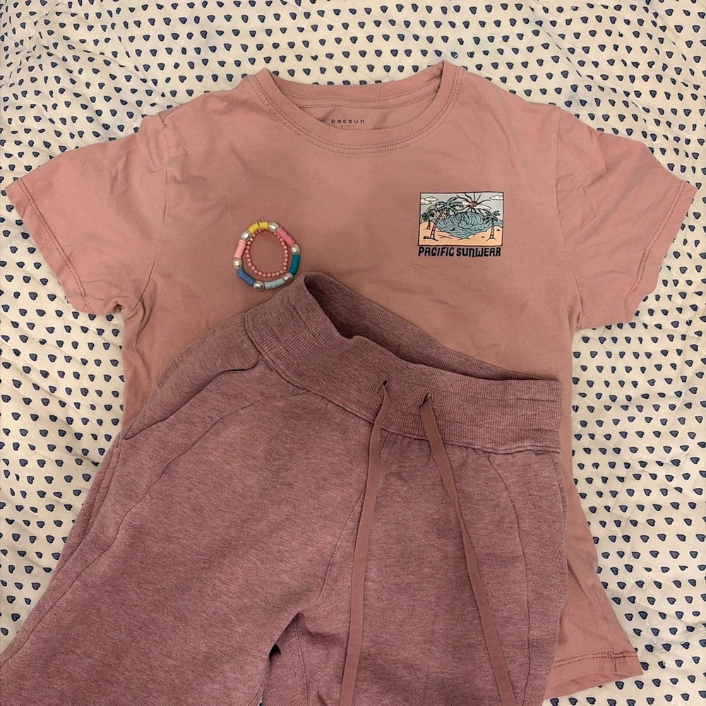 lululemon athletica Pink Track Pants
